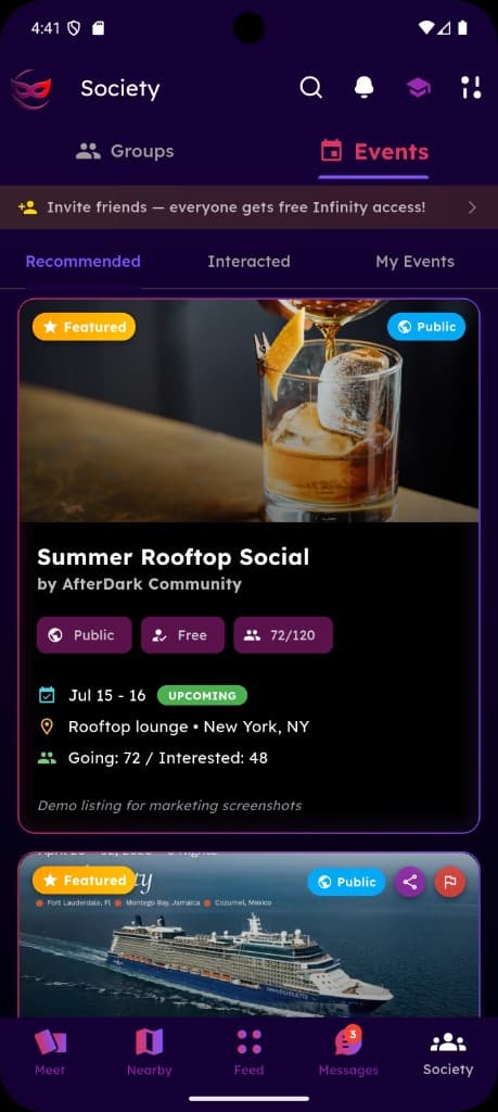 AfterDark Society screenshot 13