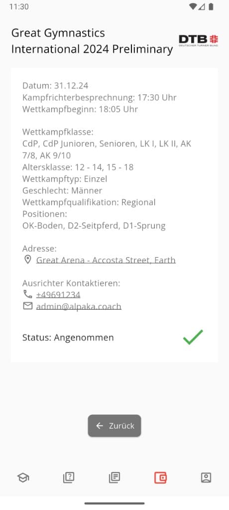 DTB App (Judge Accreditation) screenshot 11