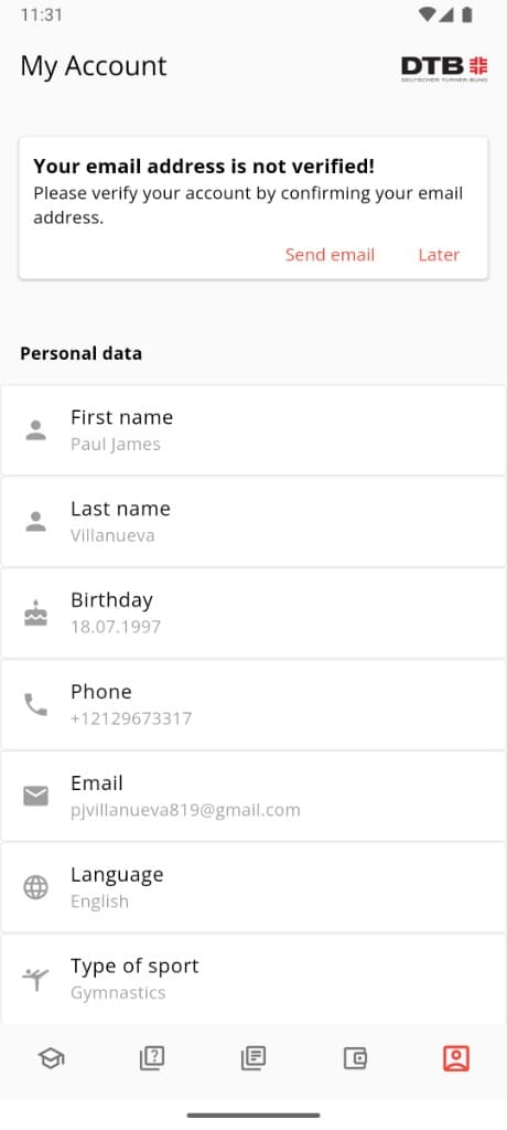 DTB App (Judge Accreditation) screenshot 12