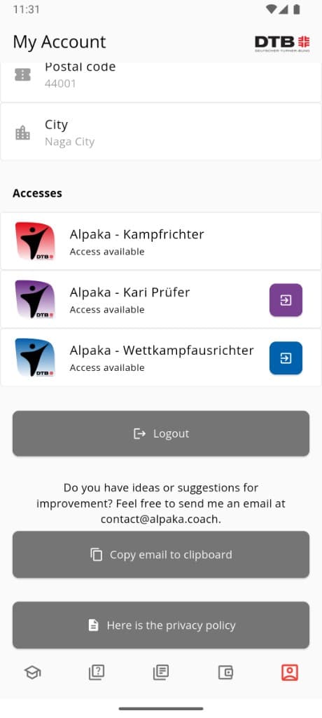 DTB App (Judge Accreditation) screenshot 13