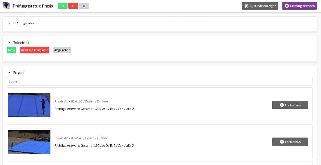 DTB Competition Judge Web App screenshot 3