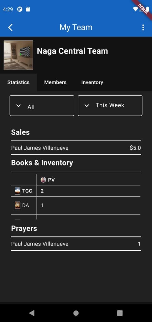 LE Teams Mobile App screenshot 4