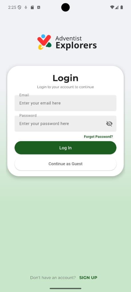 SDA Explorers App screenshot 3