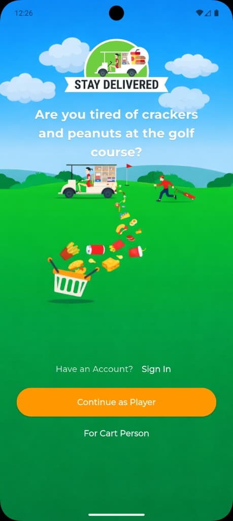 Stay Delivered App screenshot 1